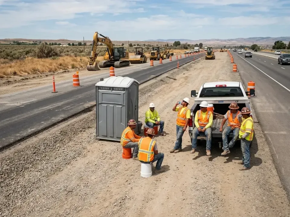 highway-road-construction-crew-007 — frequently asked questions, Porta Potty and Restroom Rentals in Christiansburg, VA